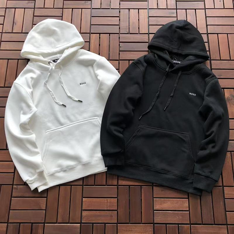 HUGO BOSS FLEECE HOODIE 22101316 (im 176CM 58KG iwear size M in the photo)
