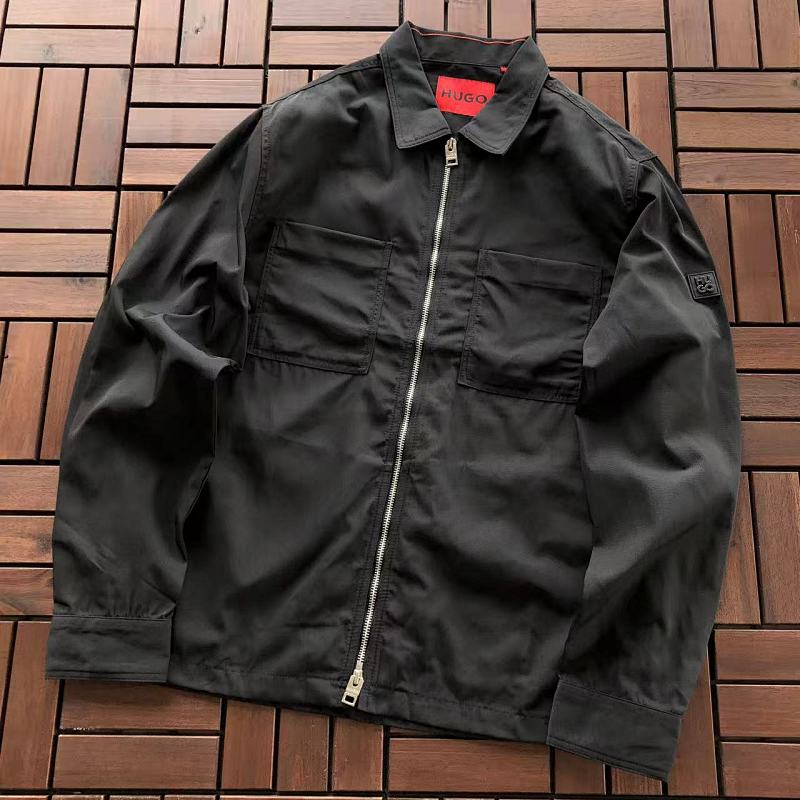 HUGO BOSS JACKET 22091955 (im 180CM 68KG iwear size M in the photo