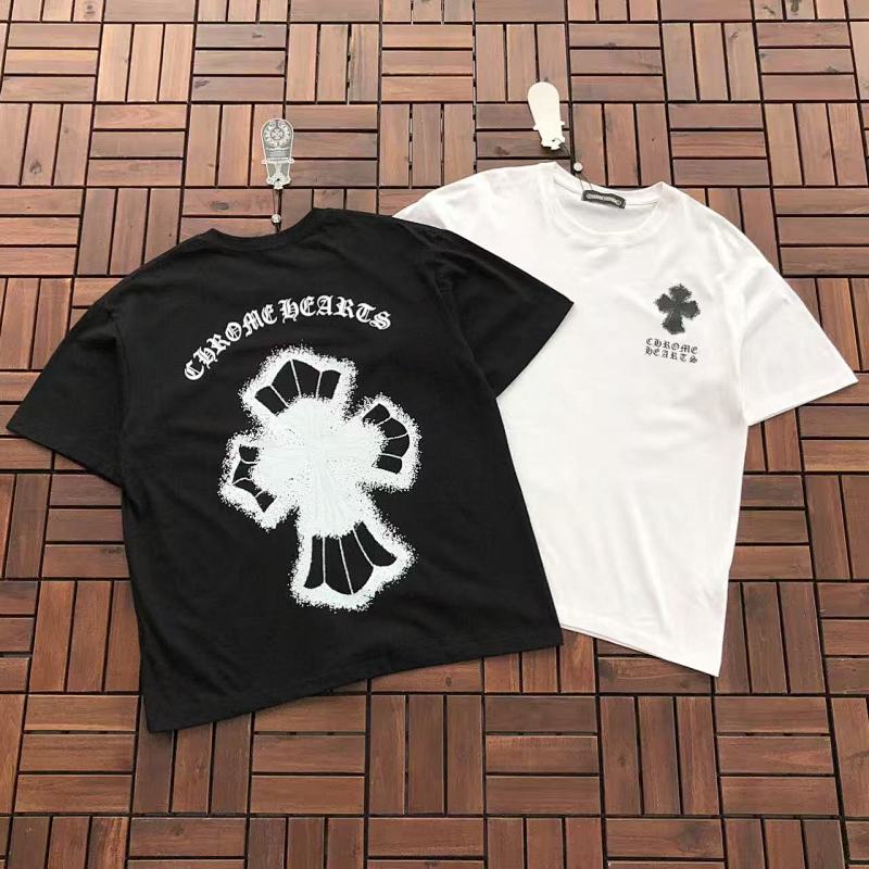CHROME HEARTS T-SHIRT 77040840 (im 176CM 58KG iwear size M in the photo)