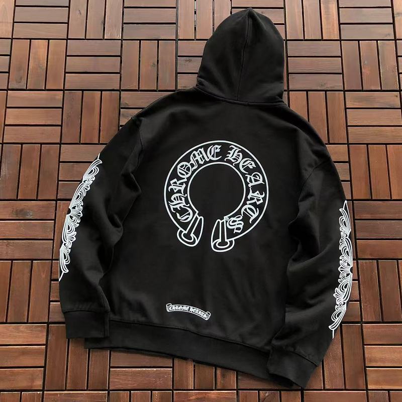 CHROME HEARTS HOODIE 66082623 (im 180CM 68KG iwear size L in the photo)