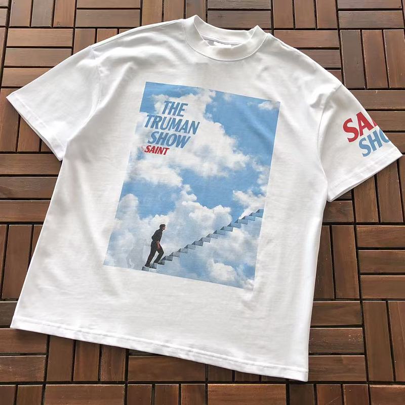 SAINT MICHAEL T-SHIRT 55062346 (im 185CM 70KG iwear size S in the photo)