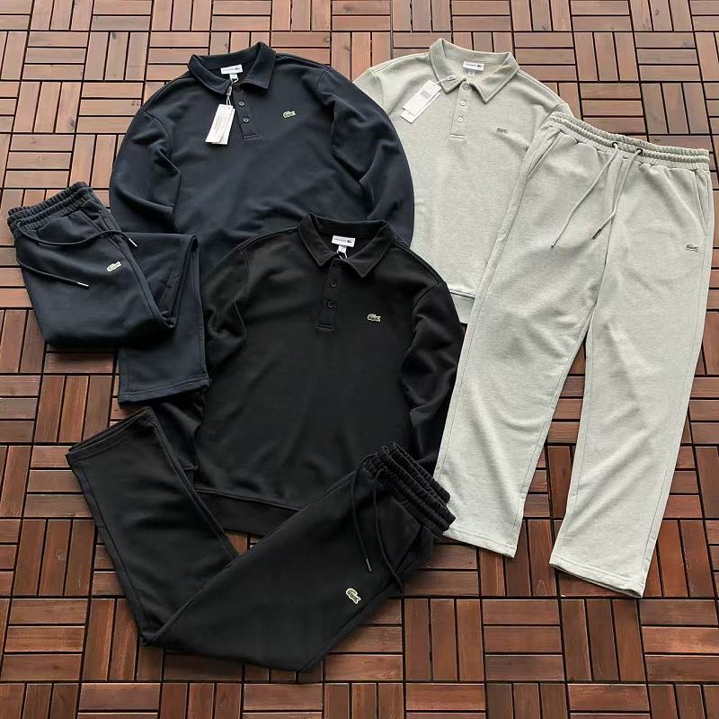 TOP PANTS LACOSTE SWEATER TROUSERS 66061628 (im 185CM 80KG iwear size L in the photo)