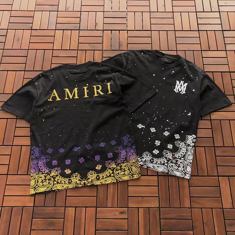 AMIRI T-SHIRT 33112226 (im 176CM 58KG iwear size M in the photo)