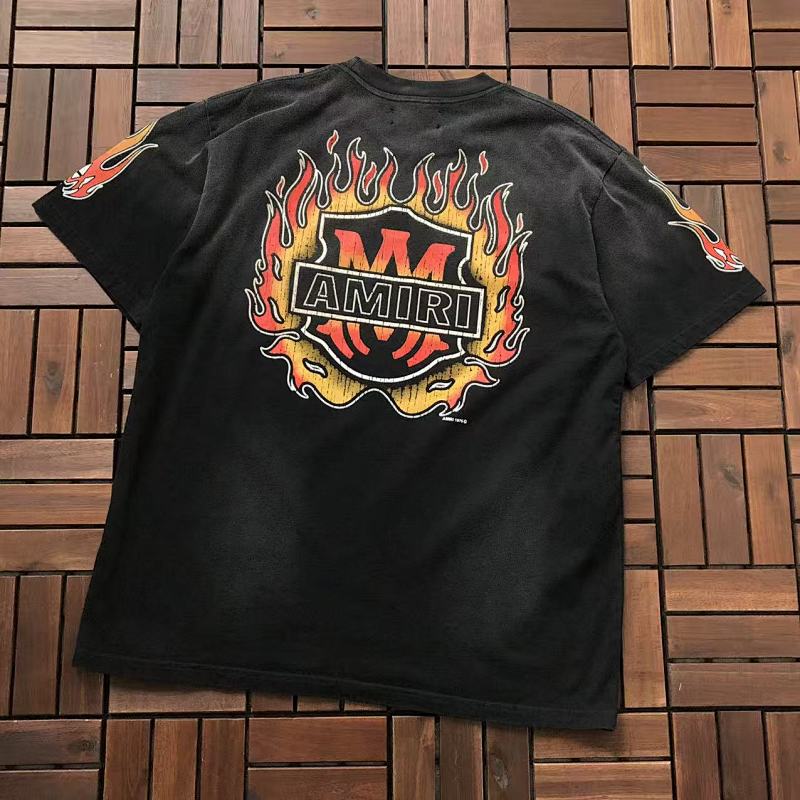 AMIRI T-SHIRT 77032511 (im 176CM 58KG iwear size M in the photo)