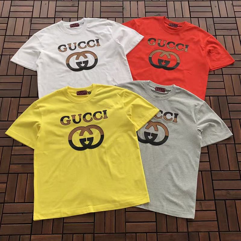 GUCCI T-SHIRT 77012004 (im 176CM 58KG iwear size L in the photo)