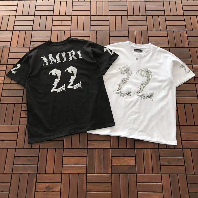 AMIRI T-SHIRT 33121642 (im 180CM 68KG iwear size M in the photo)