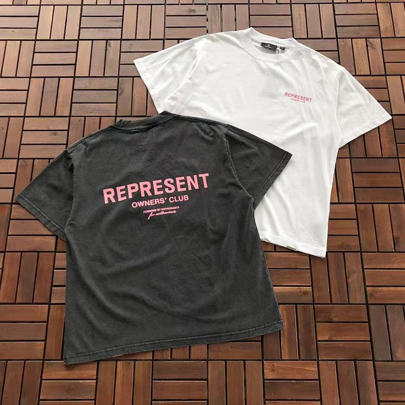 REPRESENT T-SHIRT 66030470 (im 176CM 58KG iwear size M in the photo)