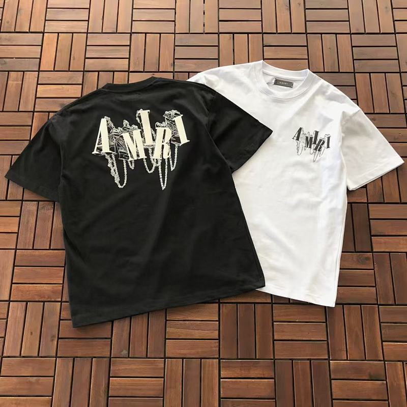AMIRI T-SHIRT 33112497 (im 176CM 58KG iwear size L in the photo)
