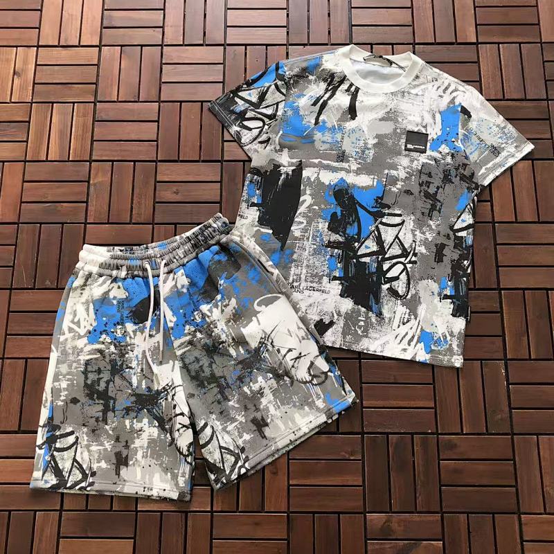 TOP PANTS KARL LAGERFELD T-SHIRT SHORTS 55012029