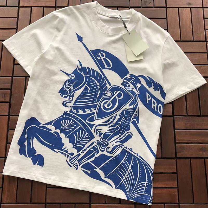 BURBERRY T-SHIRT 55041270 (im 185CM 70KG iwear size S in the photo)