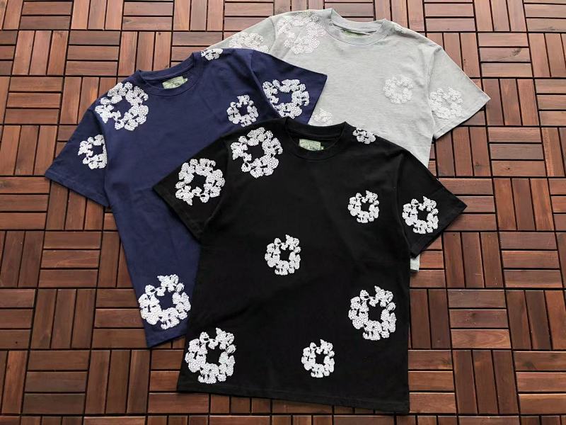 DENIM TEARS T-SHIRT 33102606 (im 176CM 58KG iwear size M in the photo)