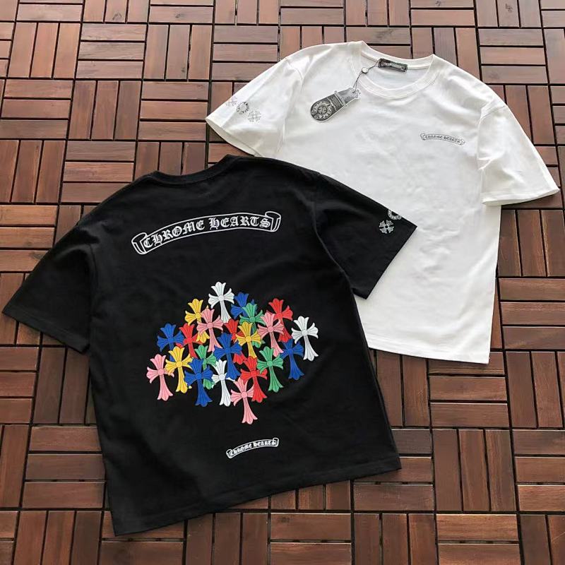 CHROME HEARTS T-SHIRT 77041022 (im 185CM 70KG iwear size M in the photo)