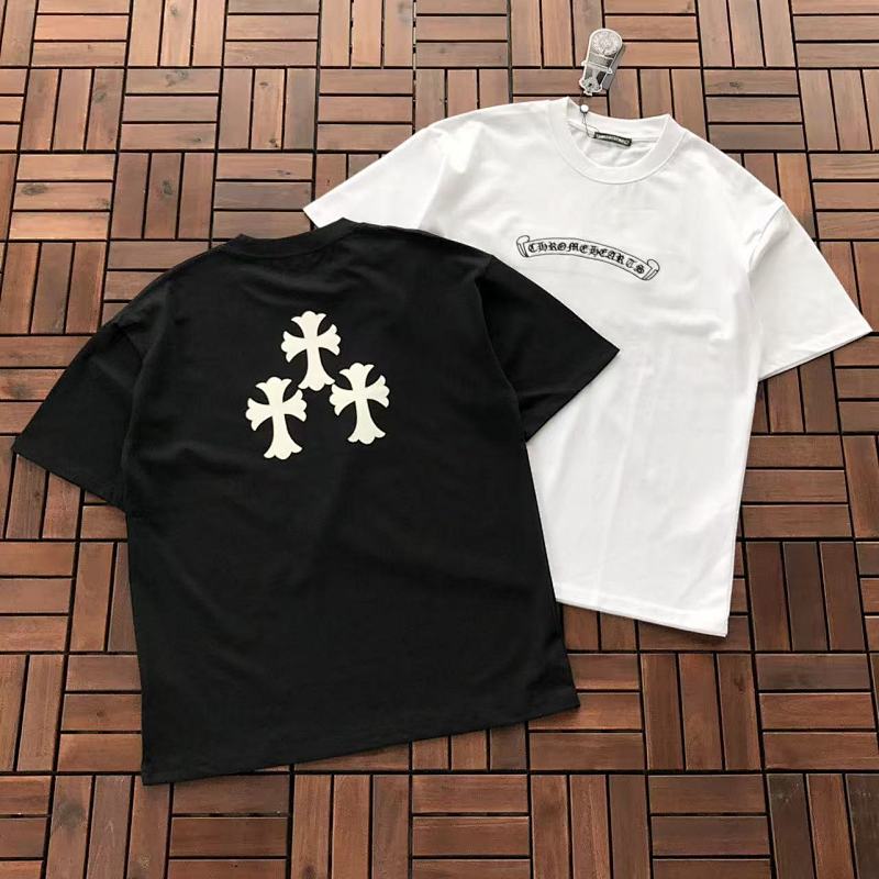 CHROME HEARTS T-SHIRT 66040957 (im 185CM 80KG iwear size L in the photo)