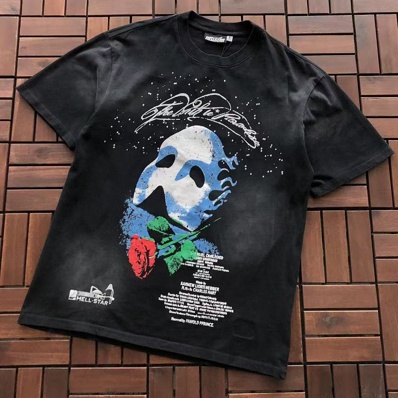 HELLSTAR T-SHIRT 55041763 (im 185CM 70KG iwear size S in the photo)