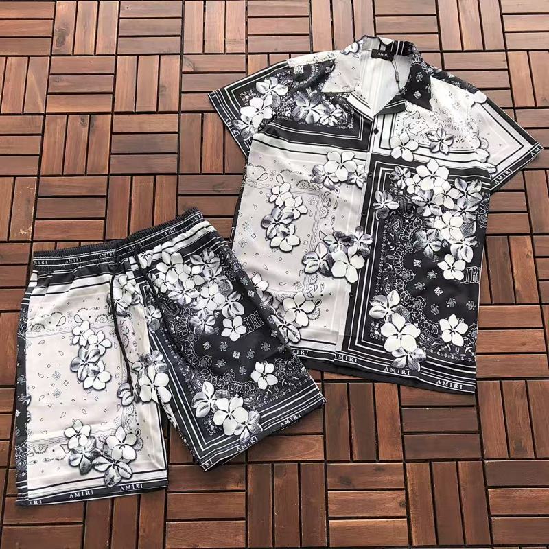 TOP PANTS AMIRI T-SHIRT SHIRT SHORTS 77012879(im 176CM 58KG iwear size L in the photo)