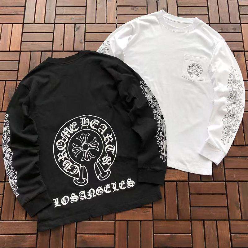 CHROME HEARTS LONG-SLEEVE 77083110 (im 185CM 70KG iwear size M in the photo)