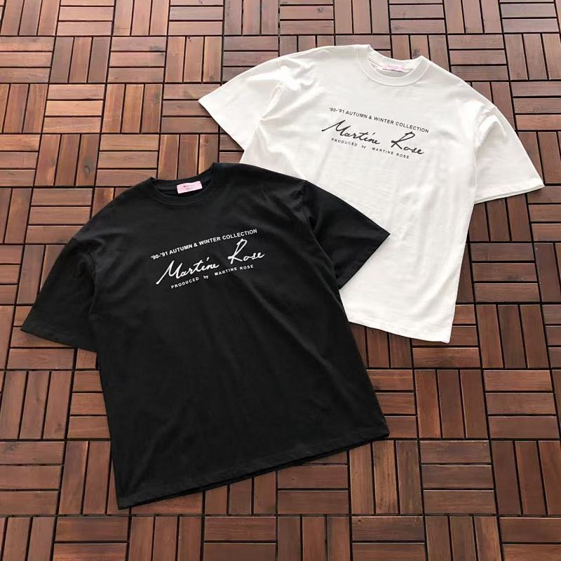 MARTINE ROSE T-SHIRT 77040819 (im 176CM 58KG iwear size M in the photo)