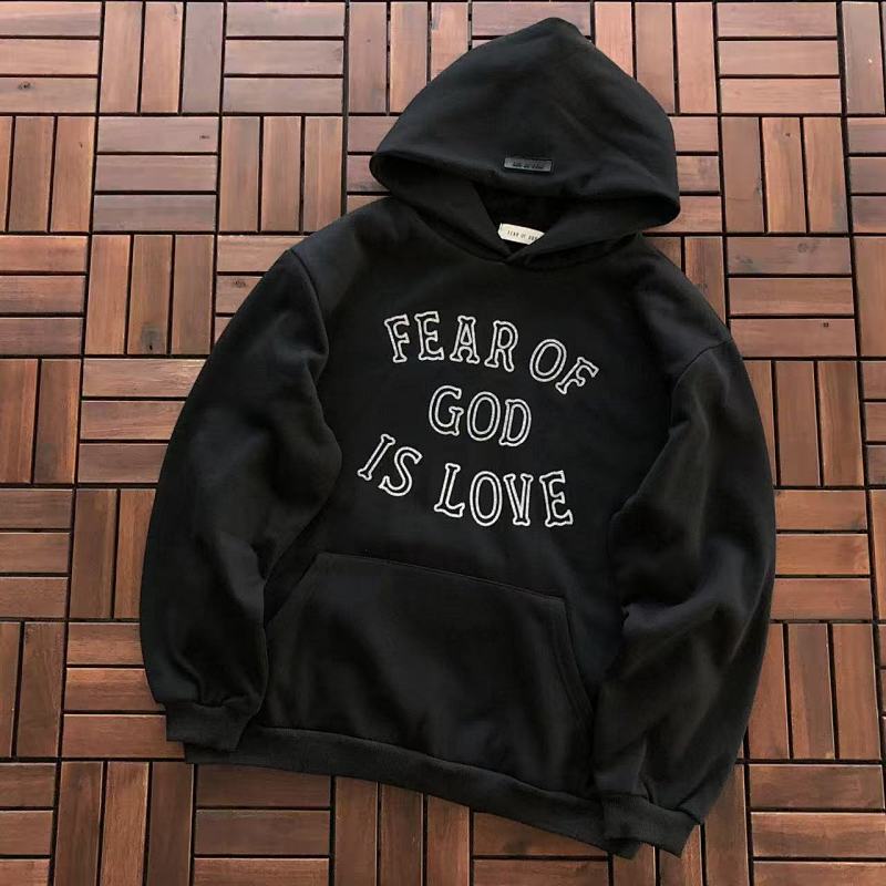 FOG HOODIE FLEECE 33121541 (im 180CM 68KG iwear size M in the photo)