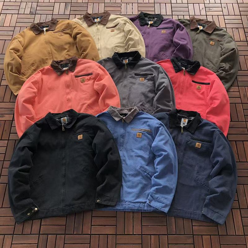 CARHARTT JACKET FLEECE 77011340 (im 176CM 58KG iwear size L in the photo)