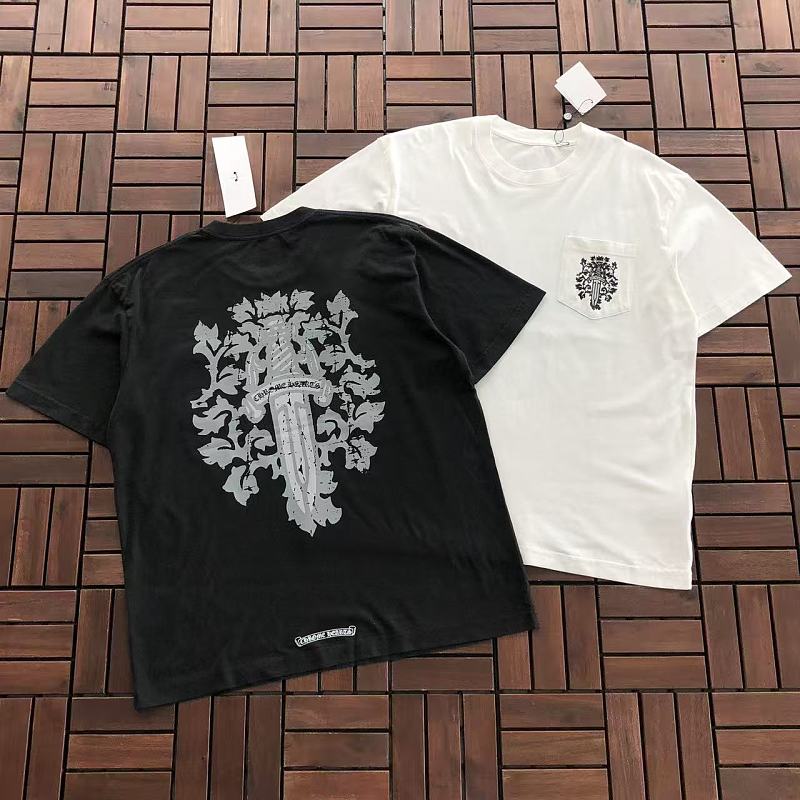 CHROME HEARTS T-SHIRT 55081713 (im 185CM 80KG iwear size L in the photo)