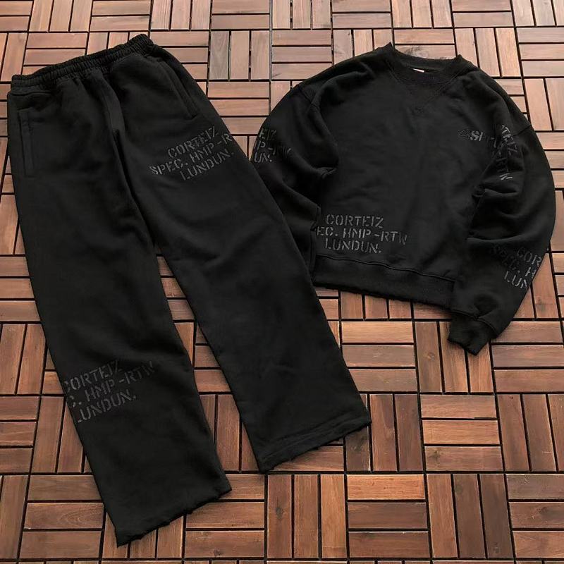 TOP PANTS CORTEIZ SWEATER TROUSERS FLEECE 77011652
