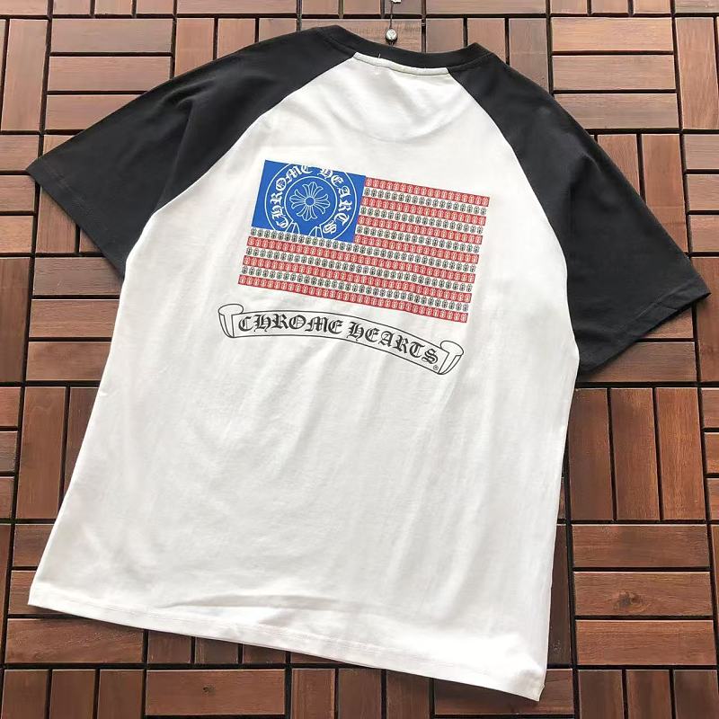 CHROME HEARTS T-SHIRT 77052750 (im 185CM 80KG iwear size M in the photo)