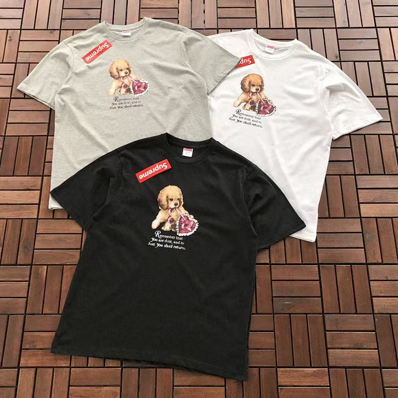 SUPREME T-SHIRT 88040211 (im 176M 58KG iwear size M in the photo)