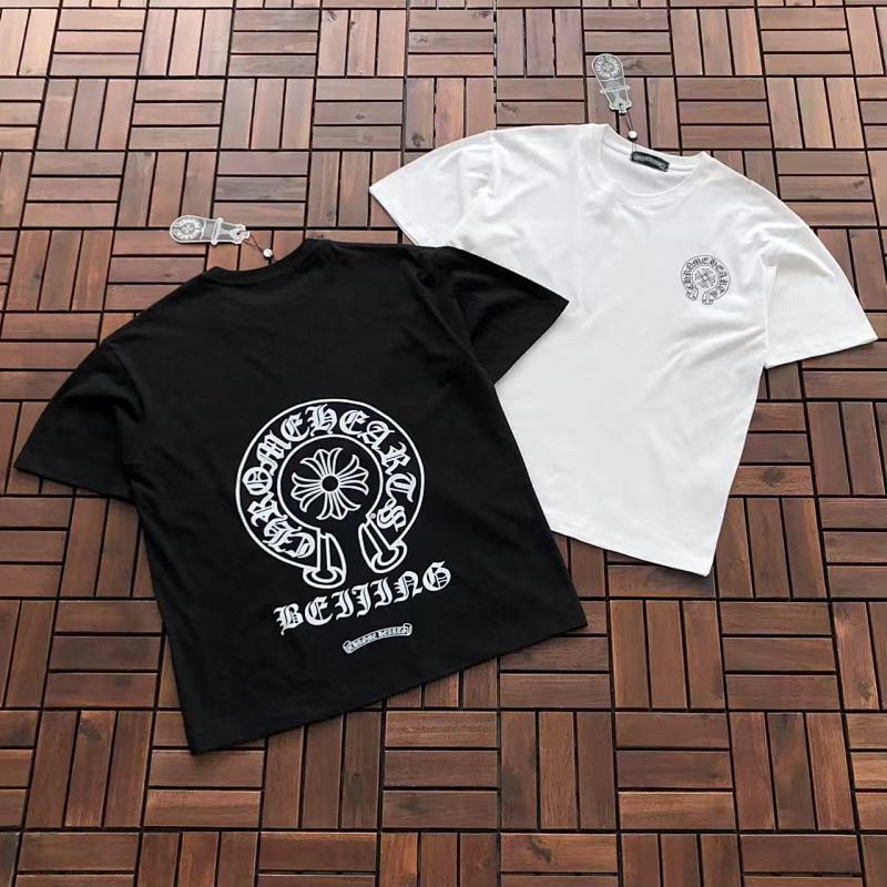 CHROME HEARTS T-SHIRT 77040812 (im 176CM 58KG iwear size M in the photo)