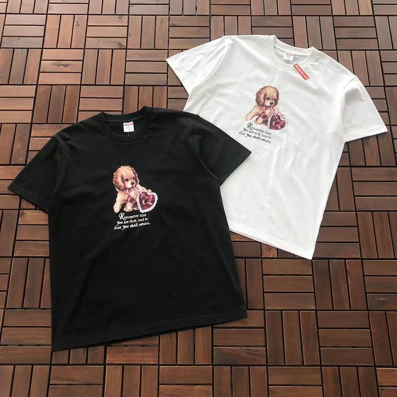SUPREME T-SHIRT 77042605 (im 176CM 58KG iwear size M in the photo)
