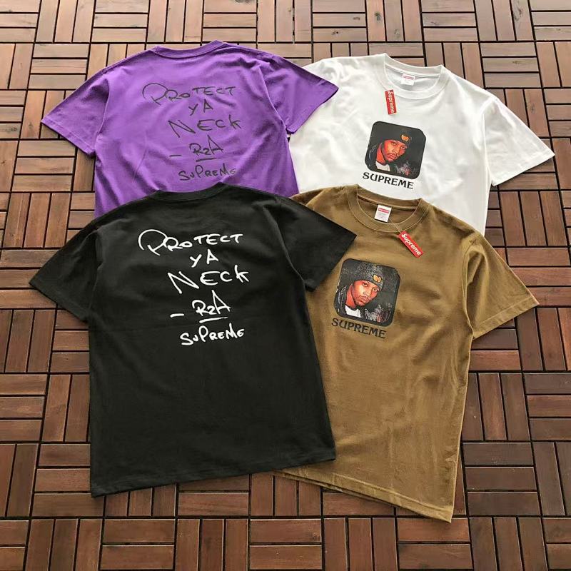 SUPREME & WU-TANG CLAN T-SHIRT 55022751 (im 176CM 58KG iwear size M in the photo)