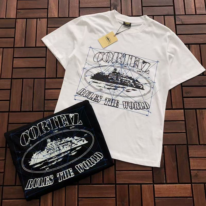 CORTEIZ T-SHIRT 33121462 (im 176 CM 58 KG iwear size 2XL in the photo)