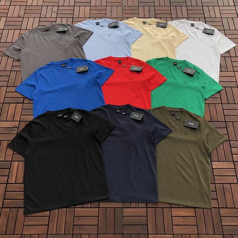 HUGO BOSS T-SHIRT 66031604 (im 185CM 80KG iwear size L in the photo)