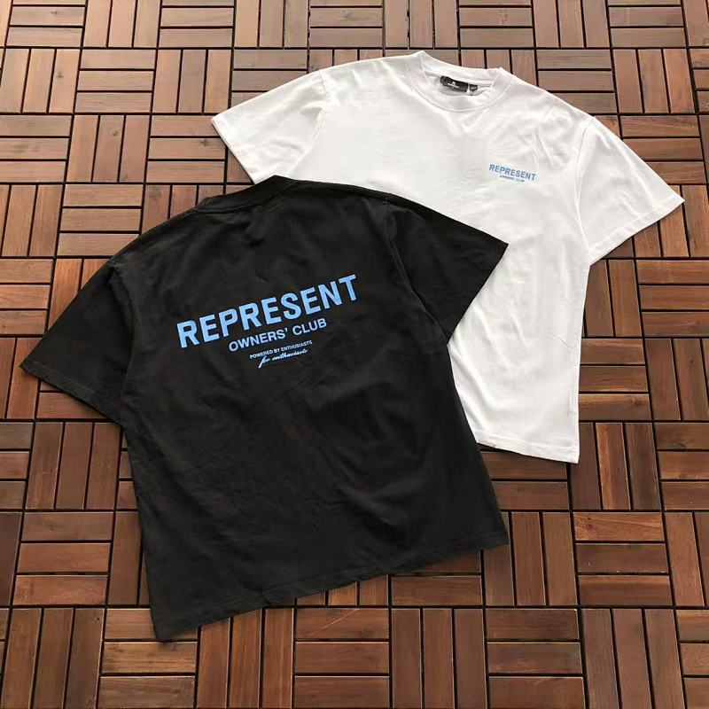 REPRESENT T-SHIRT 66030469 (im 176CM 58KG iwear size M in the photo)