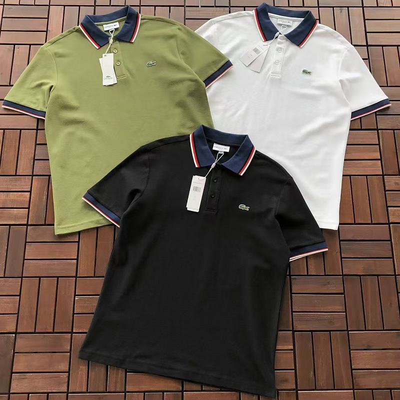 LACOSTE T-SHIRT 66053108 (im 185CM 80KG iwear size L in the photo)
