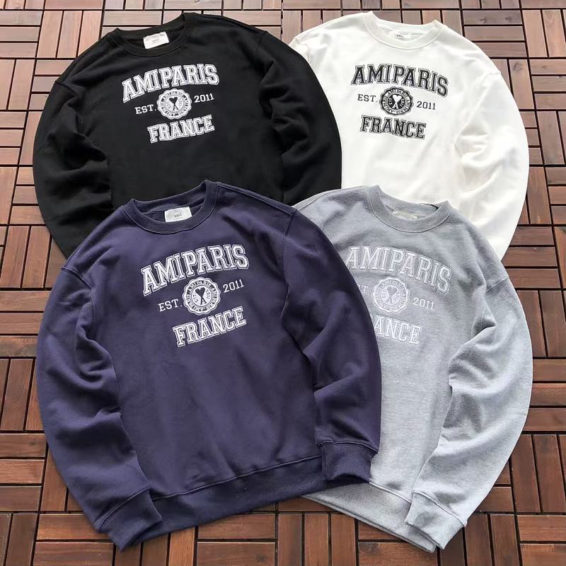 AMI SWEATER 88080601 (im 185CM 70KG iwear size M in the photo)
