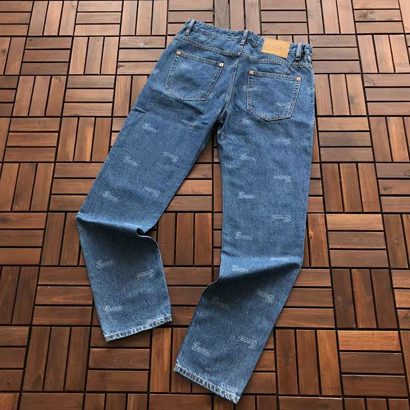 GUCCI JEANS 22092639 (im 180CM 68KG iwear size 34 in the photo)