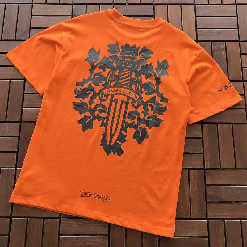 CHROME HEARTS T-SHIRT 77061028 (im 185CM 70KG iwear size M in the photo)