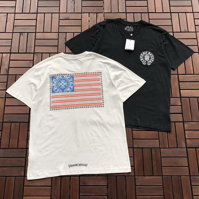 CHROME HEARTS T-SHIRT 55051445 (im 185CM 80KG iwear size M in the photo)