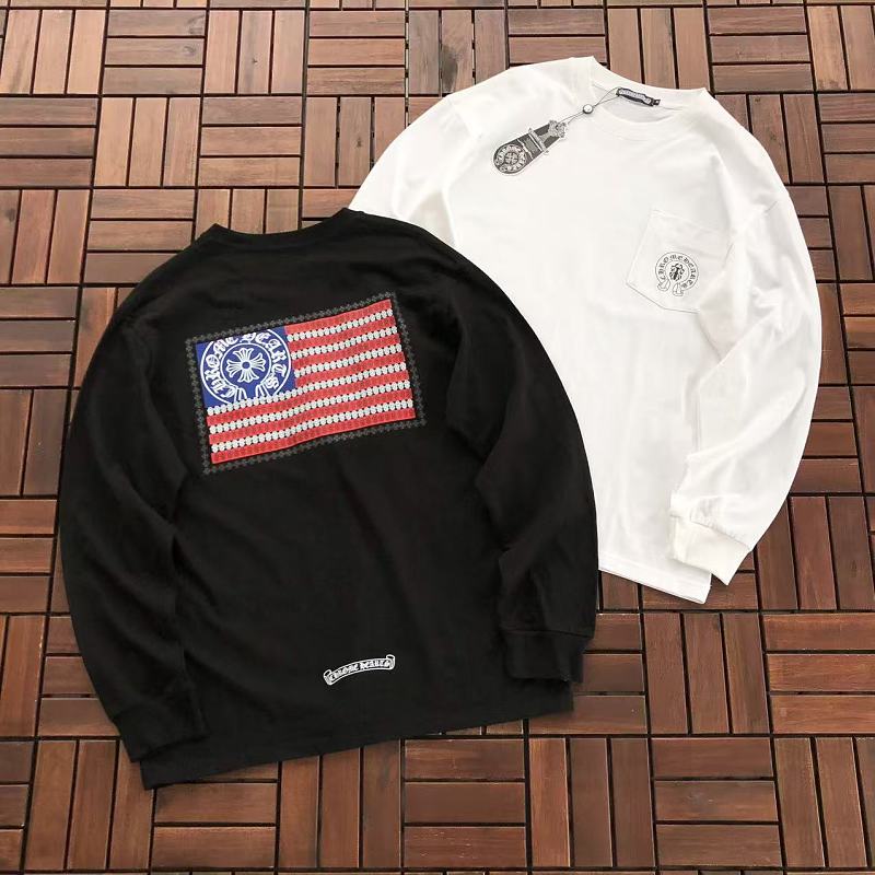 CHROME HEARTS LONG-SLEEVE 77071413 (im 185CM 70KG iwear size M in the photo)