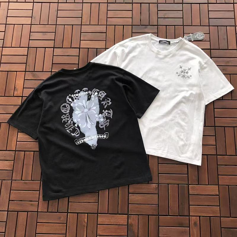 CHROME HEARTS T-SHIRT 77041020 (im 185CM 70KG iwear size M in the photo)