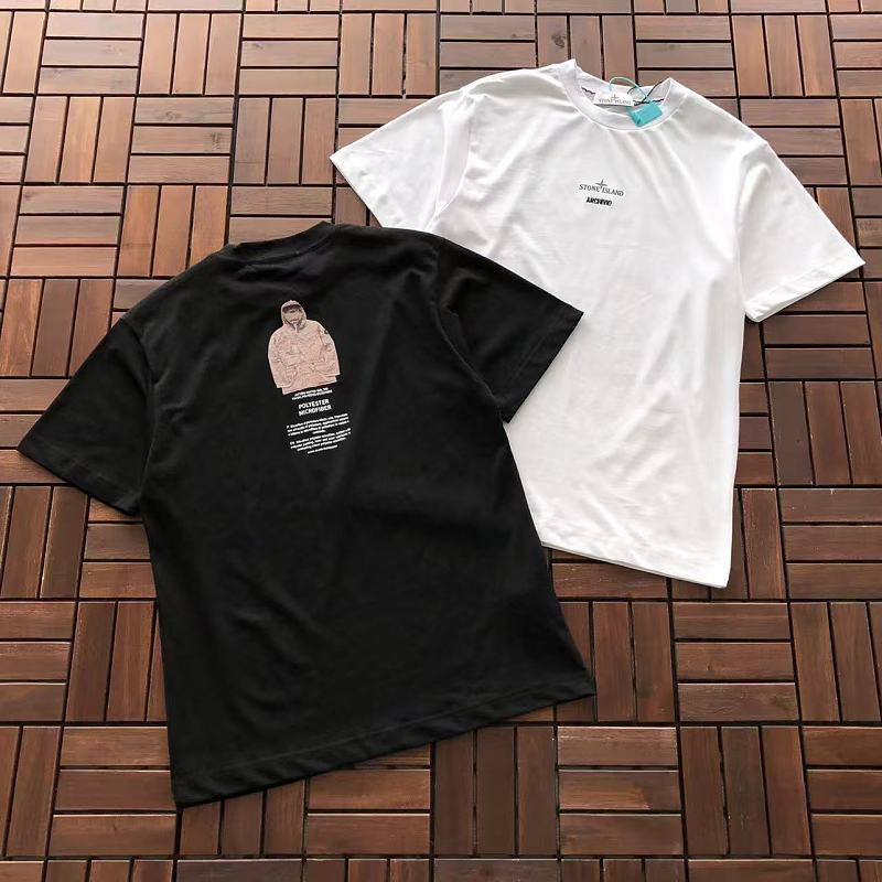 STONE ISLAND T-SHIRT 55042922 (im 185CM 70KG iwear size L in the photo)