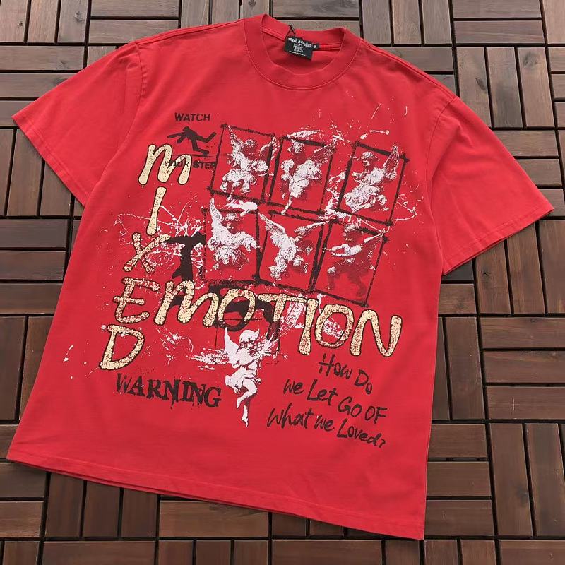 MIXED EMOTION T-SHIRT 55081403 (im 185CM 70KG iwear size M in the photo)