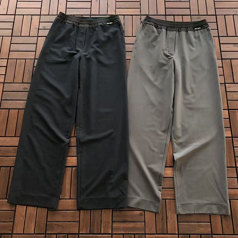 MIU MIU TROUSERS 66012574 (im 176CM 58KG iwear size 38 in the photo)