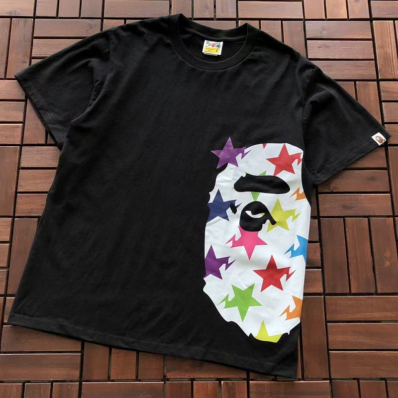BAPE T-SHIRT 66072243 (im 185CM 70KG iwear size M in the photo)