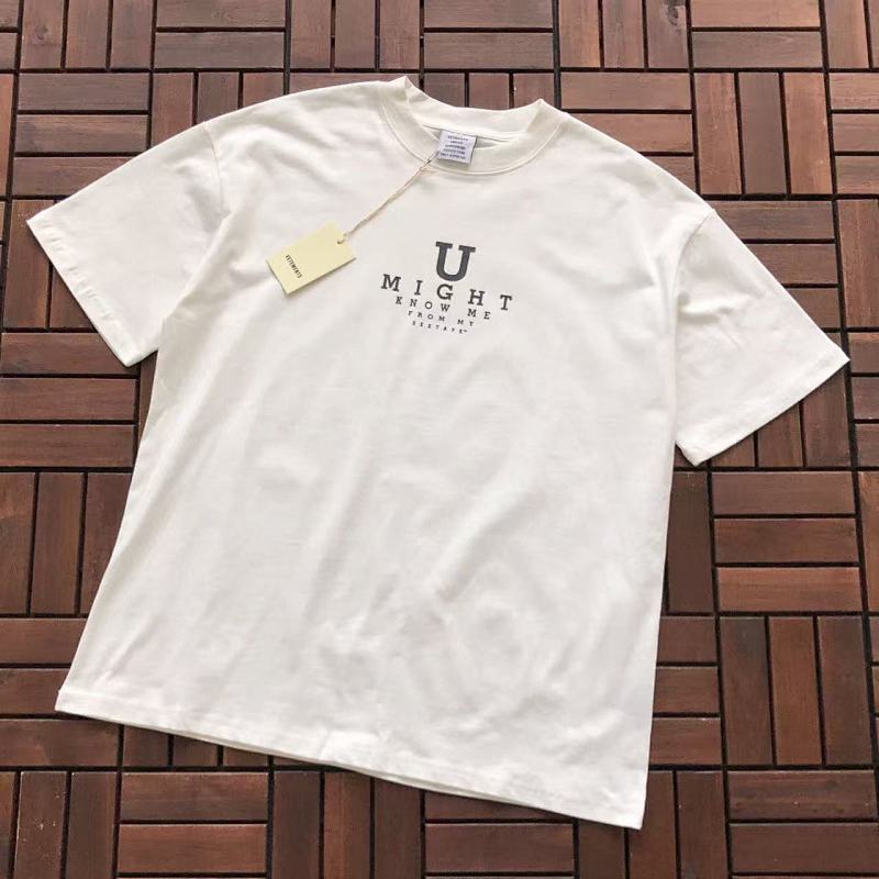 VETEMENTS T-SHIRT 33100811 (im 180CM 68KG iwear size M in the photo)