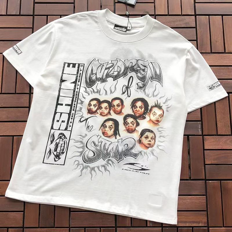 HELLSTAR T-SHIRT 55051526 (im 185CM 80KG iwear size S in the photo)