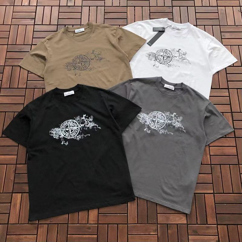 STONE ISLAND T-SHIRT 55020363 (im 176CM 58KG iwear size M in the photo)