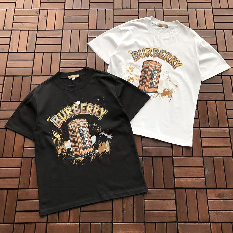 BURBERRY T-SHIRT 88072113 (im 185CM 80KG iwear size L in the photo)