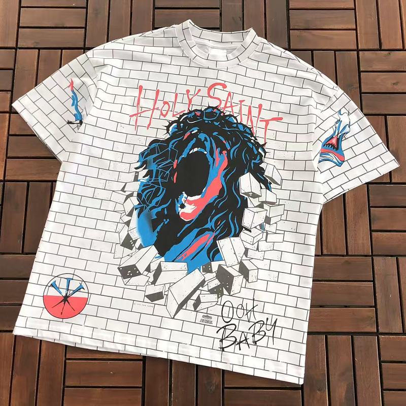 SAINT MICHAEL T-SHIRT 55072218 (im 185CM 70KG iwear size S in the photo)