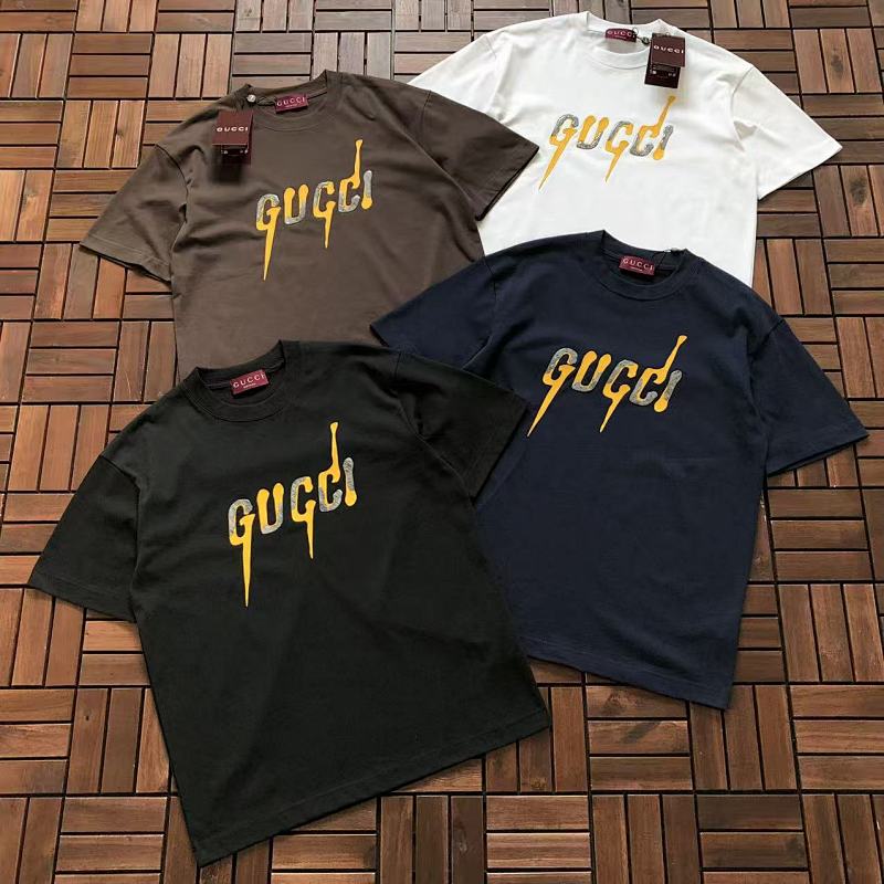 GUCCI T-SHIRT 55012703 (im 176CM 58KG iwear size M in the photo)